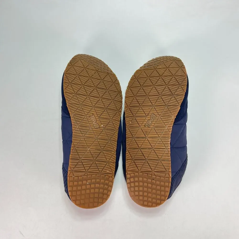 Teva Ember Moc Midnight Navy Quilted Outdoor Camp Shoes 1018226 Men's Size 10